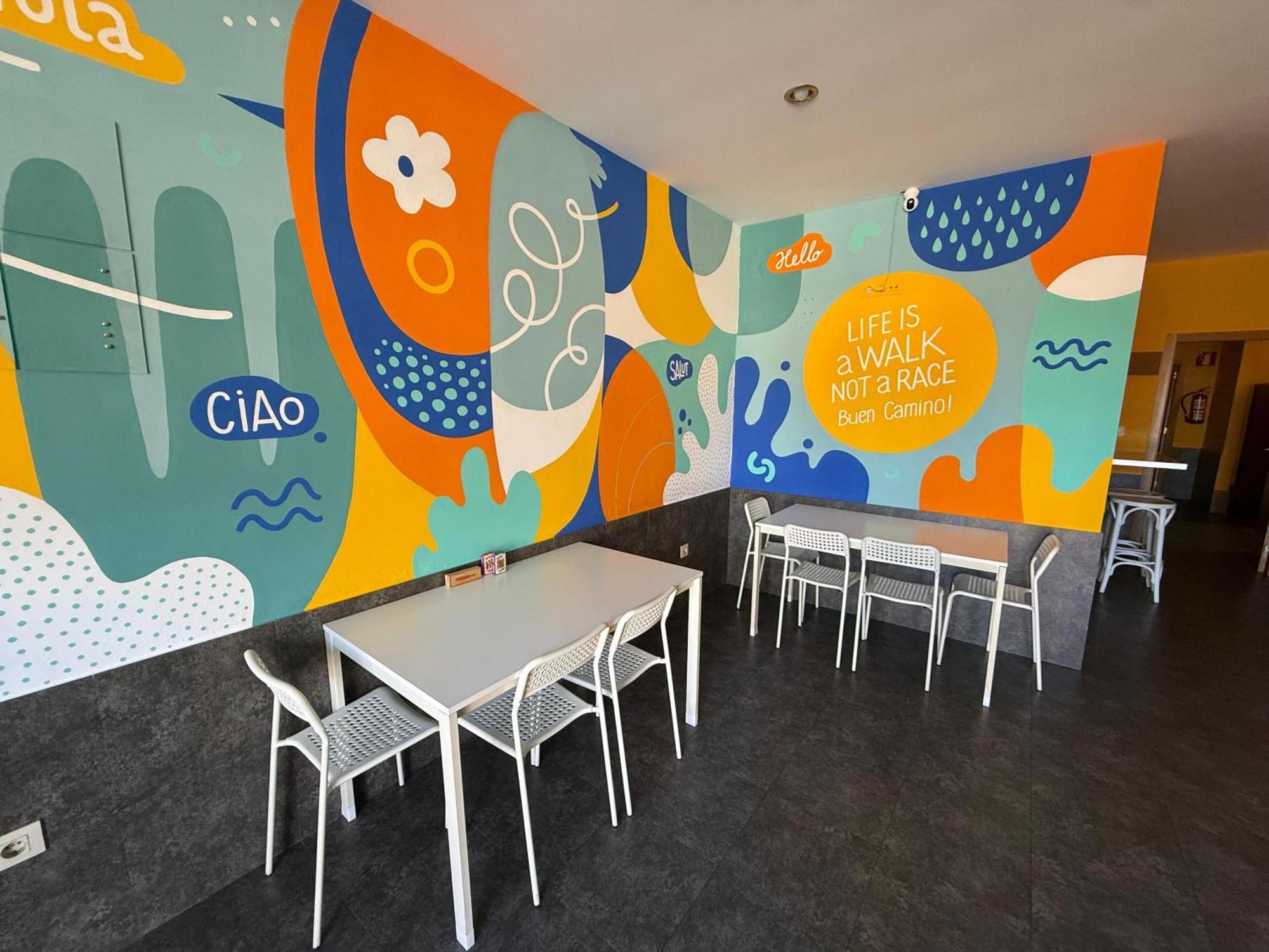 Albergue Lecer Sobrado Porta Eksteriør billede